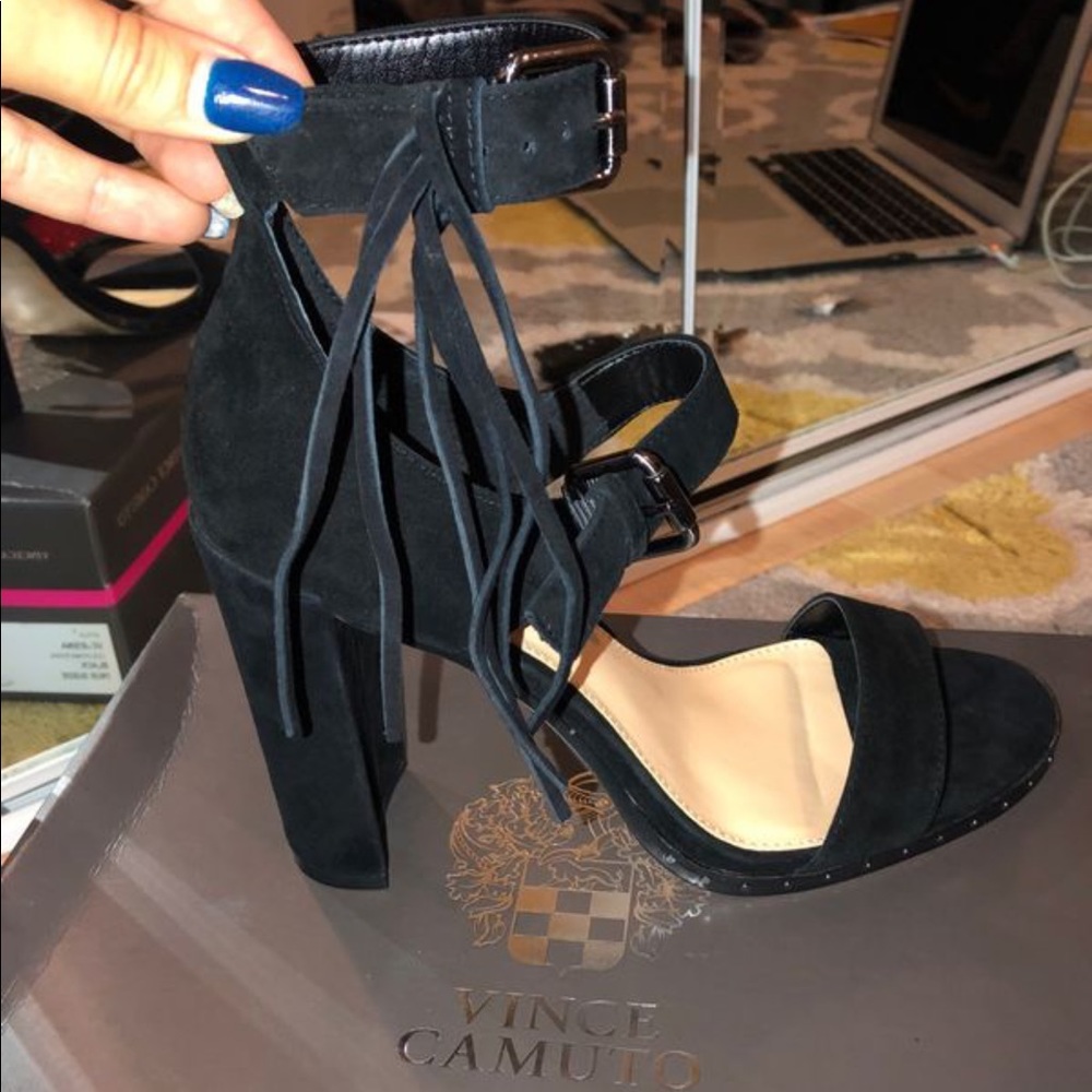 Black heels